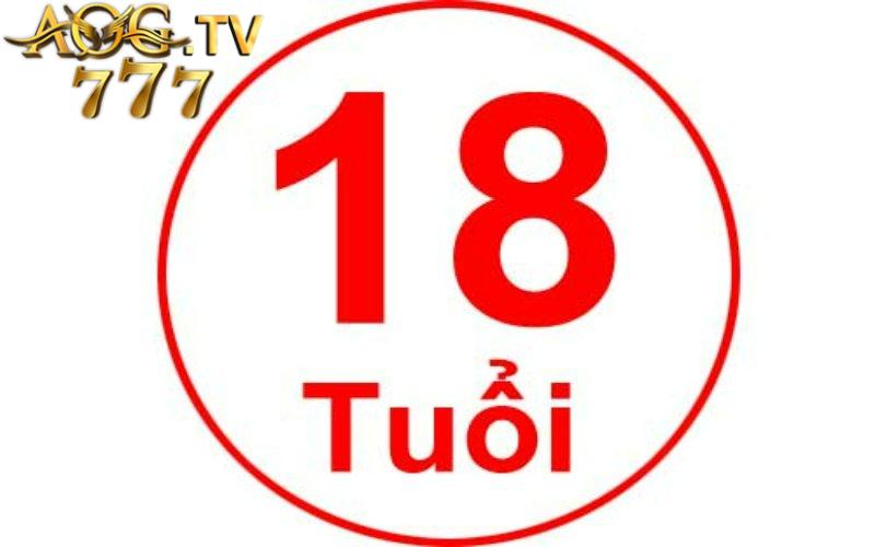 Người đăng ký đã đủ 18 tuổi