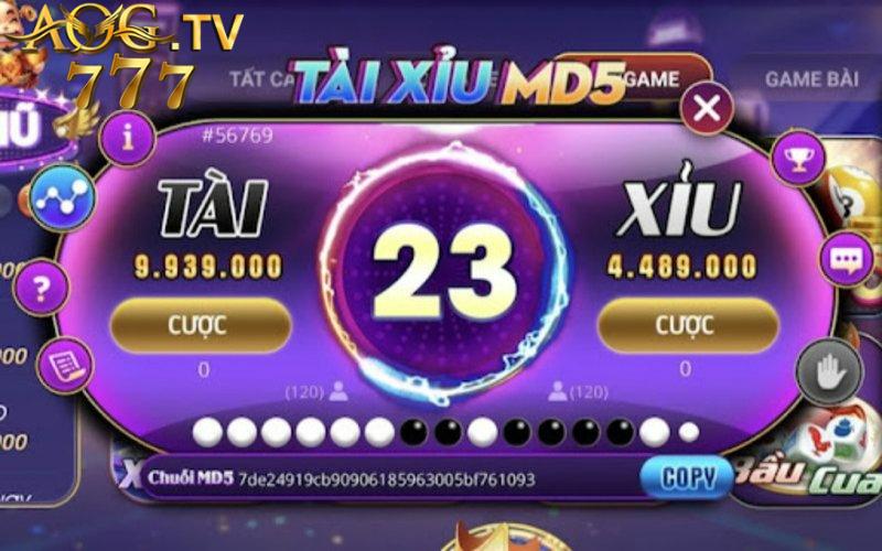 tài xỉu md5